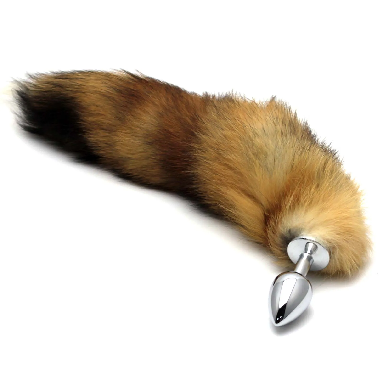 Массажер простаты вставка в анус штекер хвост металлический Анальная пробка для взрослых забавная игрушка