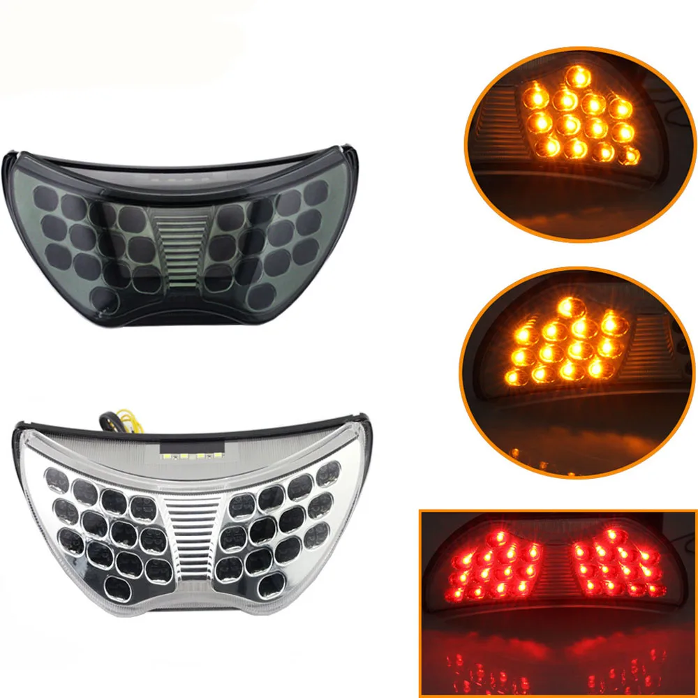 Для Honda CBR 600 CBR600 F4 99-00 F4I 2004-06 мотоциклетный дымовой объектив светодиодный задний