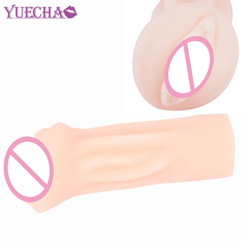 YUECHAO TPE мини настоящая киска искусственная вагина Мужской мастурбатор чашка
