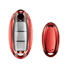 Чехол с брелоком для Nissan Juke Leaf Micra K12 Note патруль Qashqai J11 J10 Tiida Versa X-Trail Xtrail T32