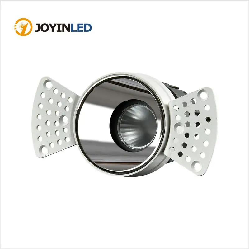 

Nest Anti Glare Lens COB Recessed Downlight TUYA 12W Dimmable 110V 220V Round LED Ceiling Spot Light Pic Background