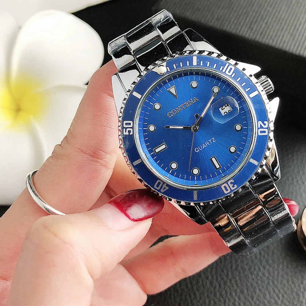 Роскошные мужские часы Reloj Hombre модные спортивные наручные с чехлом из сплава