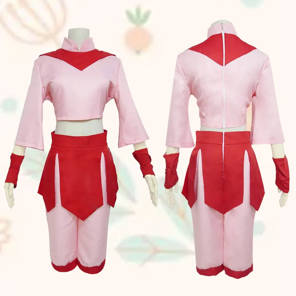 Аниме Аватар Легенда Об Аанге Тай Ли Косплэй костюм для Для женщин Взрослый