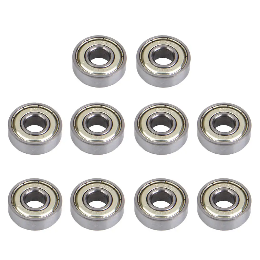 

10 Pieces 608 Zz ABEC-7 Roller Skate Skating Wheel Bearings Replacement For Skateboard Scooter