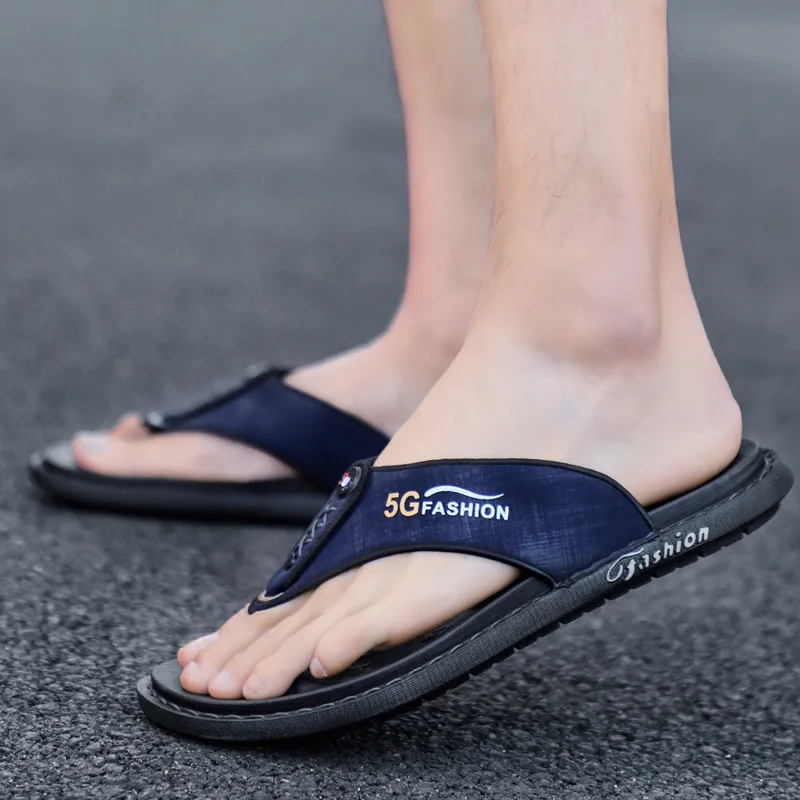 

Slippers Shoes For Men Bathroom Soft Men's Summer Simplicity Fashion New 2021 High Quality Designer Flat Brand Breathable
