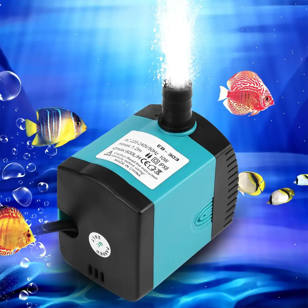 3/6/10/15/25W Power Plastic Ultra-Quiet Submersible Fountain Water Pump Used for Lake and Aquarium | Дом и сад