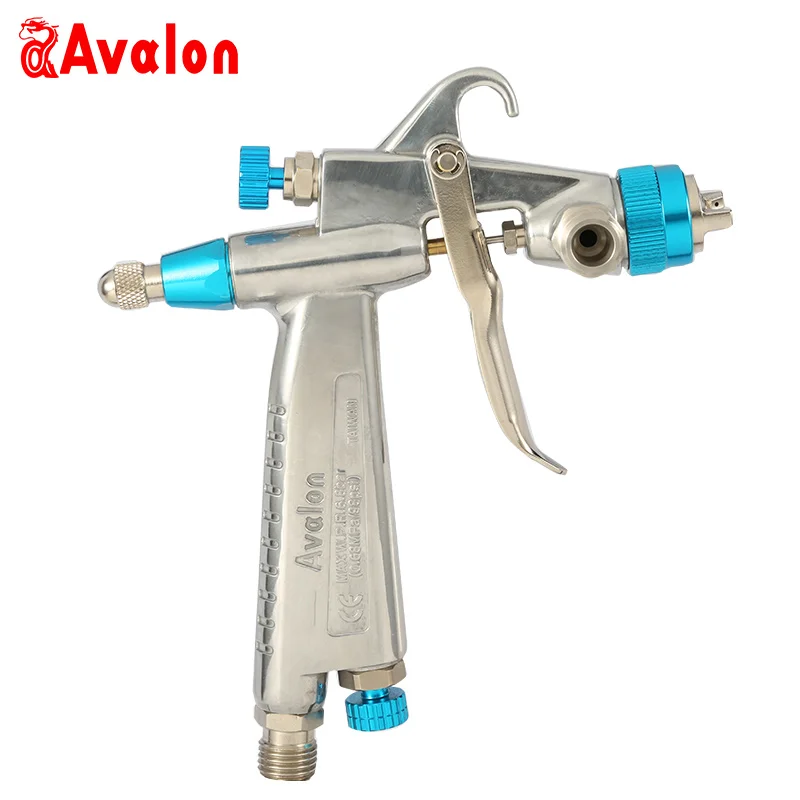 Pistola de pulverizaci&oacute;n de LPH-50, alta atomizaci&oacute;n, fotocatal&iacute;tica, reparaci&oacute;n de cuero, adem&aacute;s de pistola de pintura de formaldeh&iacute;do, baja presi&oacute;n-4