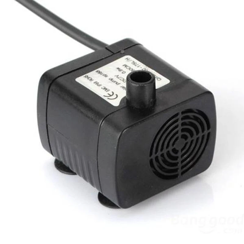 Водяной насос на солнечной батарее Автоматический водяной для фонтанов и