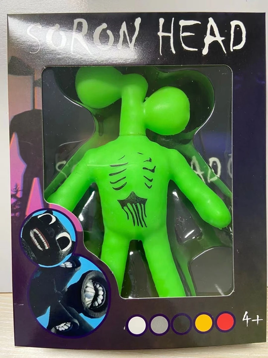 Игрушка-сирена для снятия стресса Goo Jit мультяшная кошка голова-Зверюшка