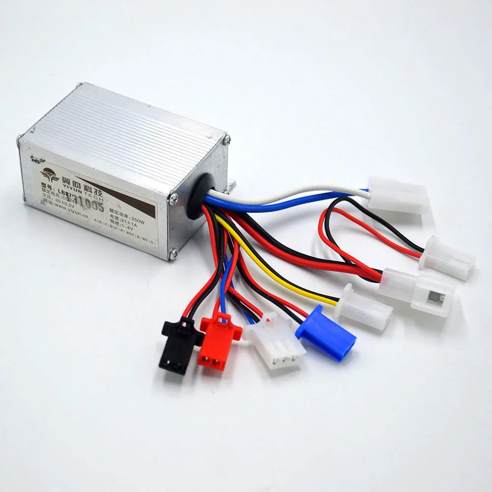 24 V/36 V/48 V 250/350/500W DC электрический велосипед мотор Матовый контроллер коробка для электрического велосипеда Скутер E-аксессуар для велосипеда