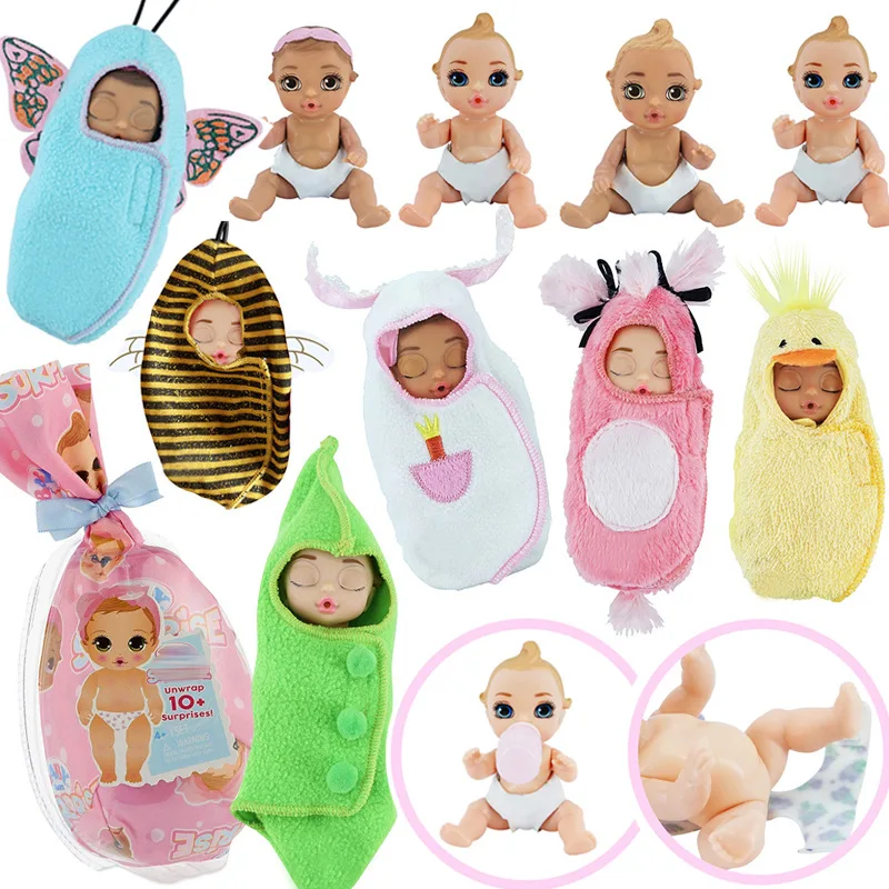 Кукла-сюрприз для новорожденных игрушки девочек куклы распаковка пучка сюрприза