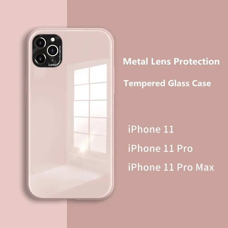 Чехол для iPhone 11 Pro Max 7 8 Plus XS XR XSMAX SE 2020 закаленное стекло | Мобильные телефоны и
