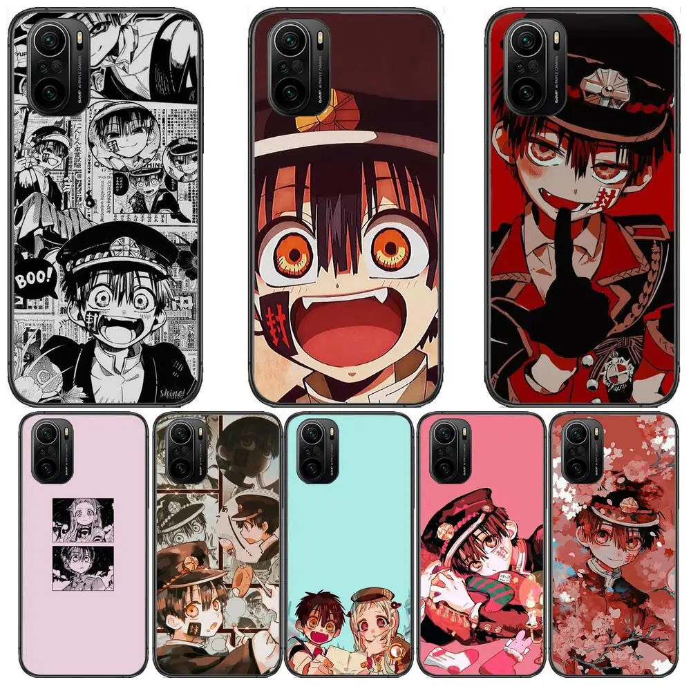 

Toilet-bound Hanako-Kun anime Phone Case For xiaomi redmi POCO F1 F2 F3 X3 Pro M3 9C 10T Lite NFC Black Cover Silicone Back Pret