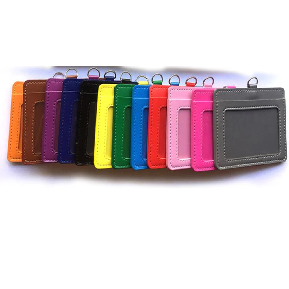 Сверхпрочный держатель для значков кожаный идентификационный кошелек с