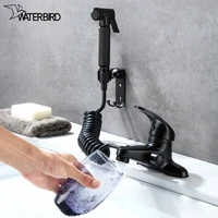 kitchen items accessories bathroom sink faucet black basin mixer tap wash food bateria umywalkowa home improvement be50lt