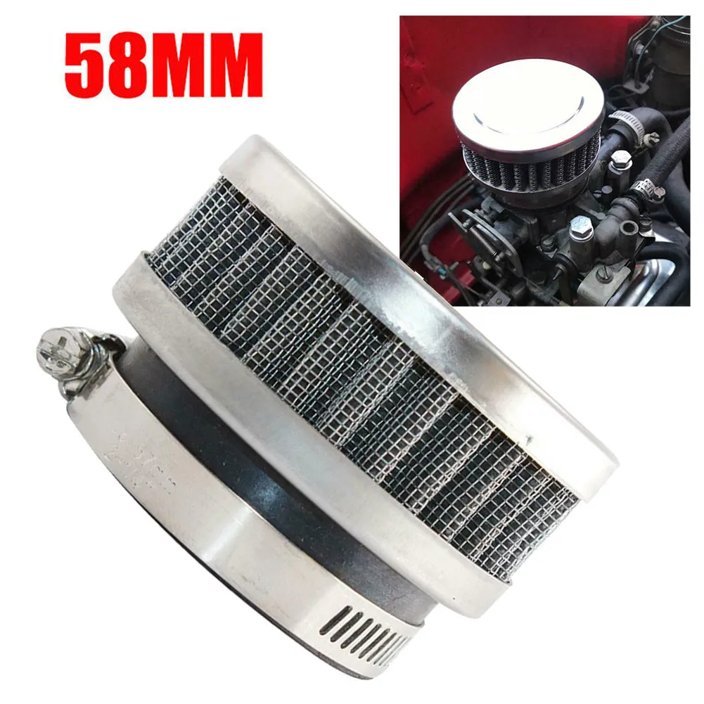 

58mm Air Intake Filter For Honda Kawasaki BMW & Moped Replacement Replaces