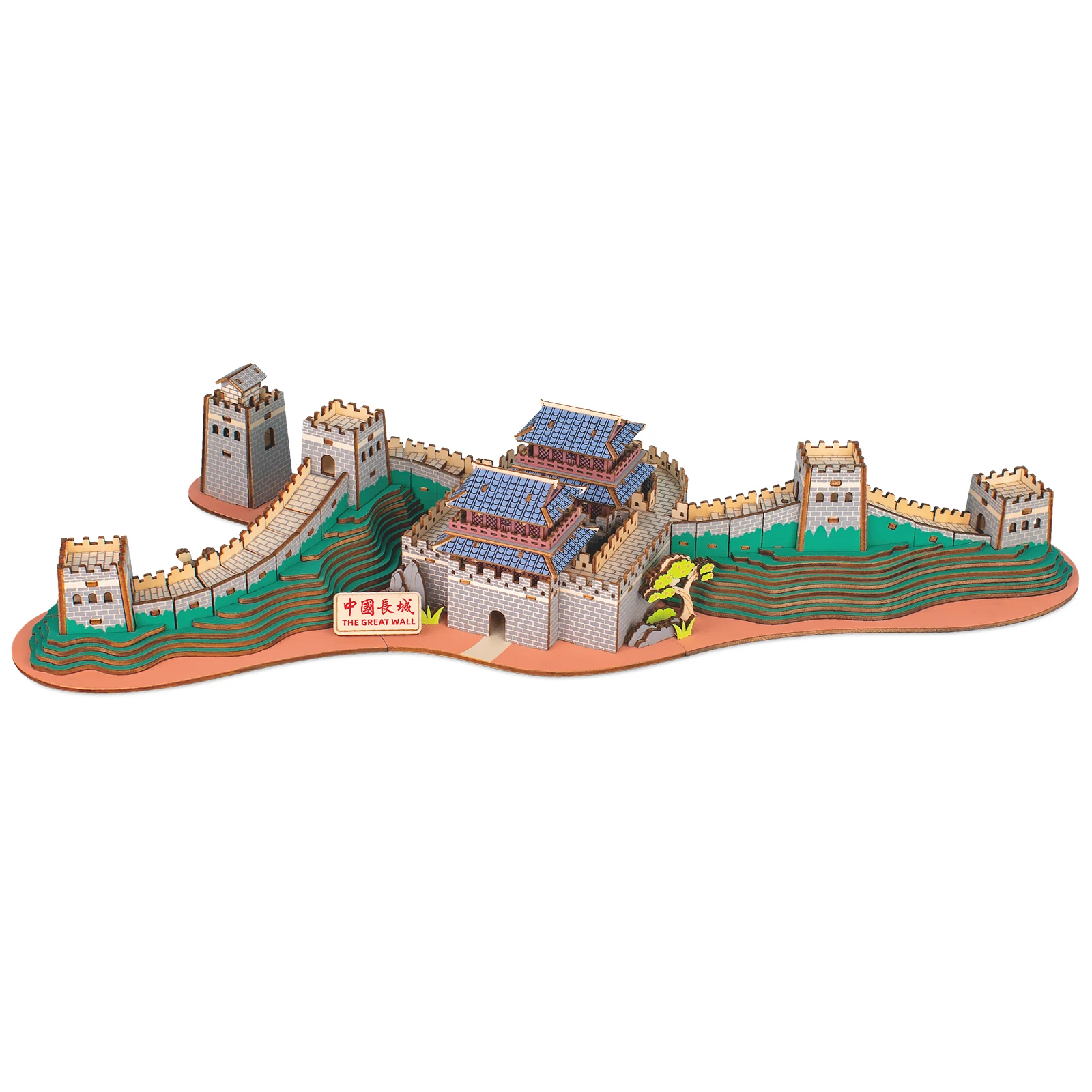 

303 шт., деревянные 3D-пазлы «Великая стена»