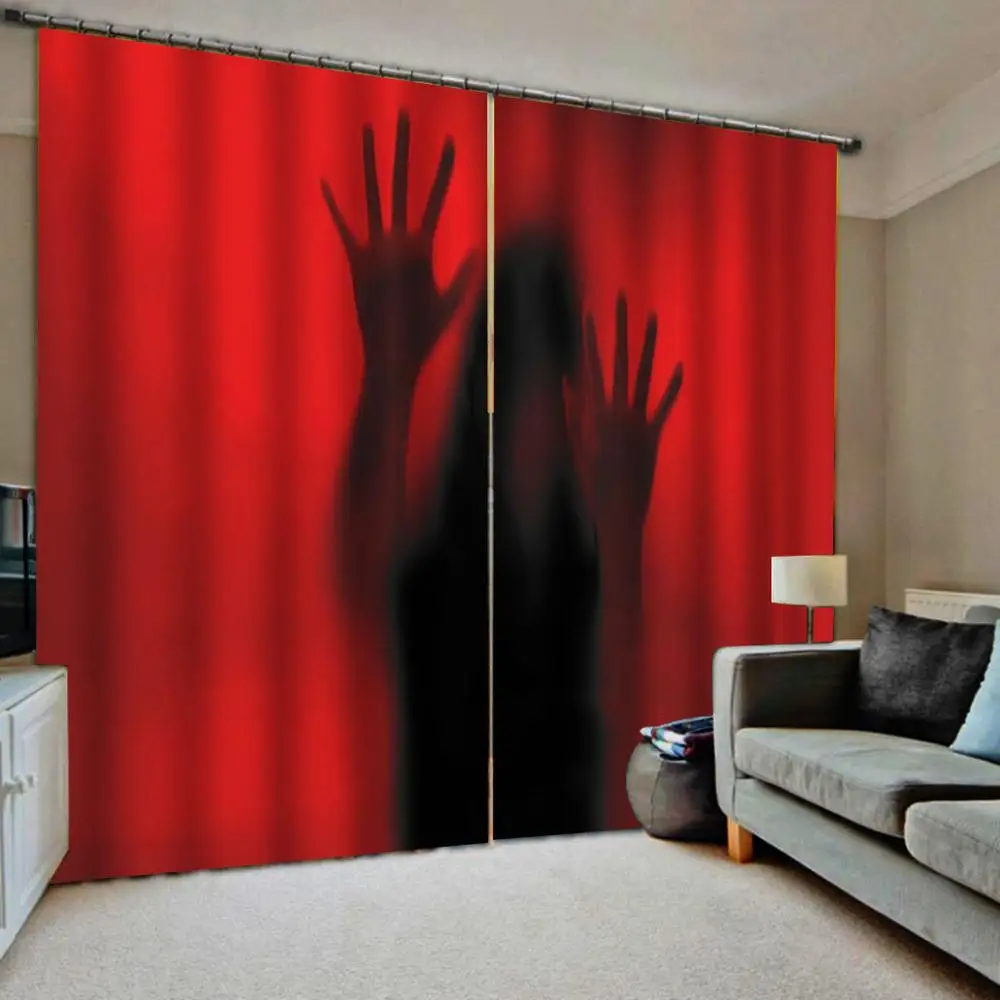 Creative 3D Curtains Window Living Room Bedroom Curtain Drapes personality fashion Cortinas | Дом и сад