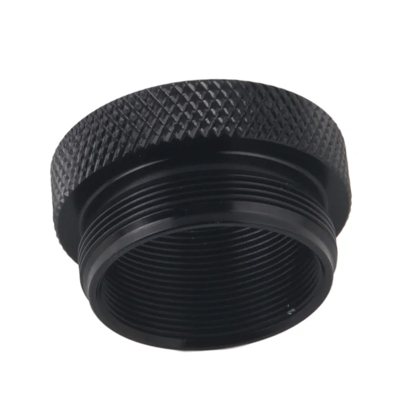 

aluminum thread reducer booster adapter reduction ring 1.375x24 to 1-3/16x24 for fuel filter solvent trap US(Origin)