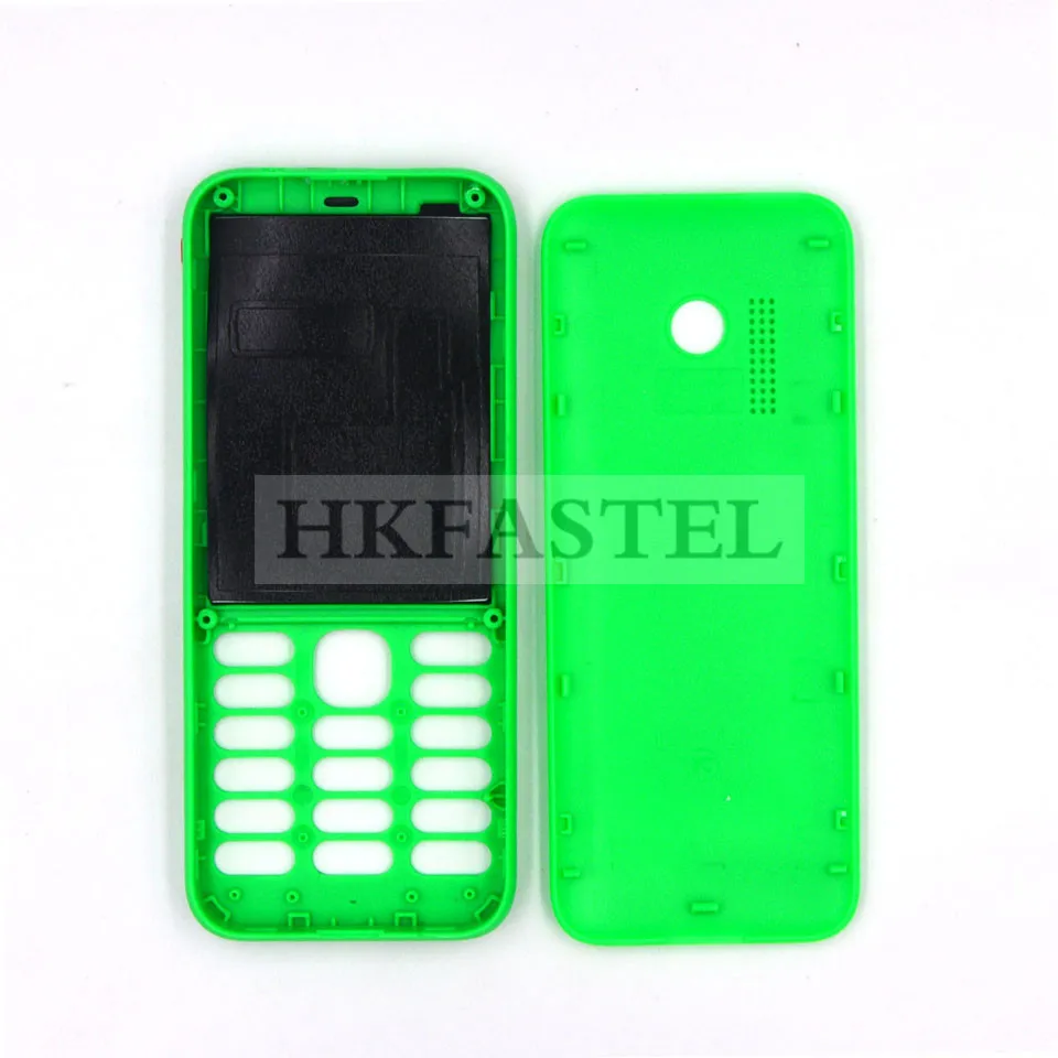 HKFASTEL высококачественный корпус клавиатуры для Nokia 215 Dual SIM Полный Мобильный телефон чехол с клавиатурой