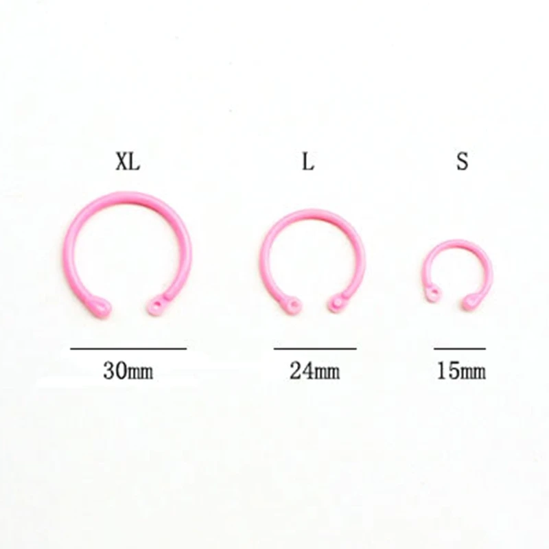 

2021 New Creative Plastic Multifunction Circle DIY Album Loose Leaf Book Binder Hoop Ring
