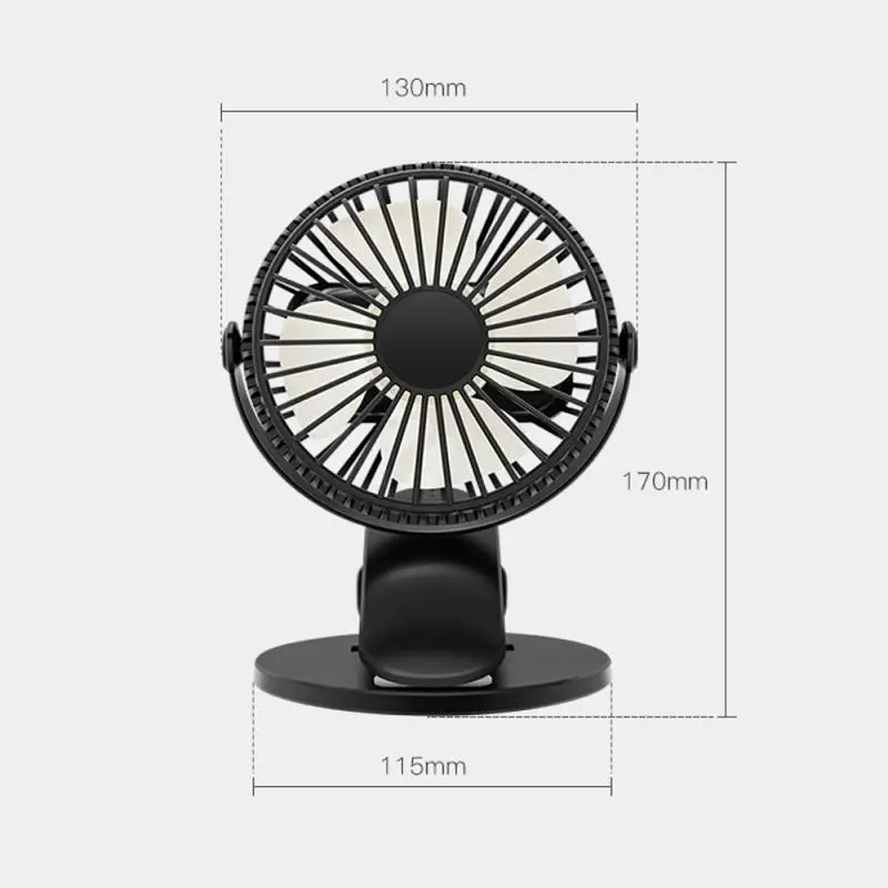 

Usb Mini Clip-on Fan Electric Portable Hold Small Air Cooler Originality Charging Household Electrical Appliances Desktop