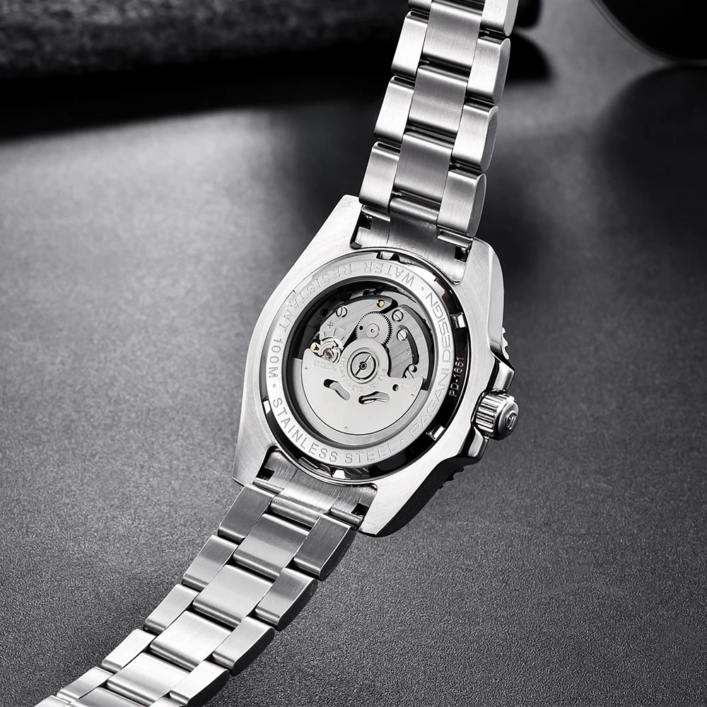 PAGANI DESIGN Top Brand Men Mechanical Watch Luxury Waterproof Automatic Stainless Steel Business reloj hombre | Наручные часы