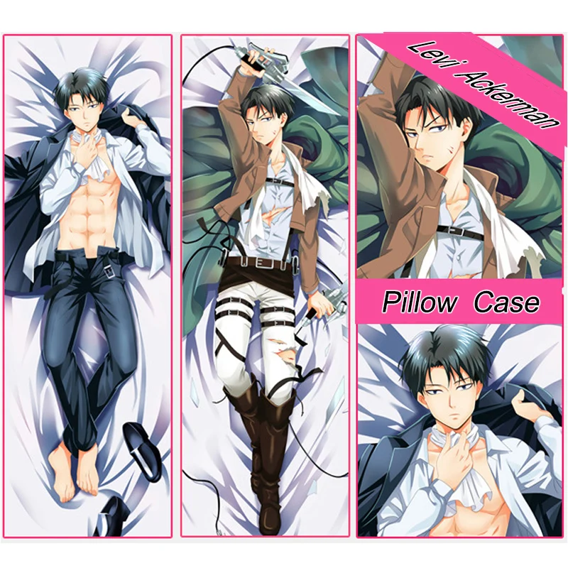 Наволочки в стиле японского аниме злого Леви Аккермана подушка для косплея