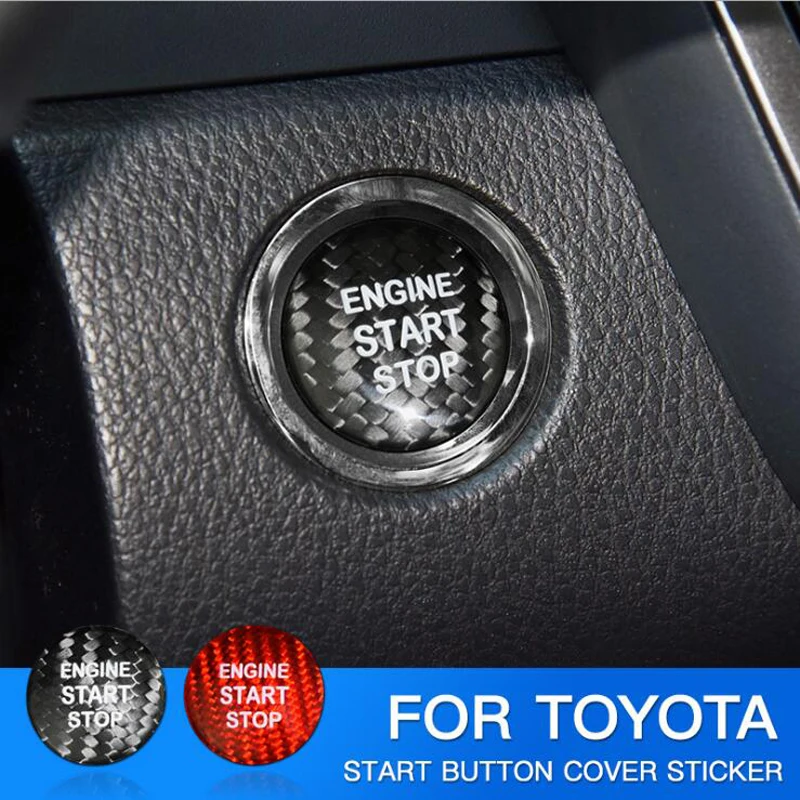 Для Toyota86 Corolla Vios Camry RAV4 CHR кнопки переключателя включения/остановки двигателя
