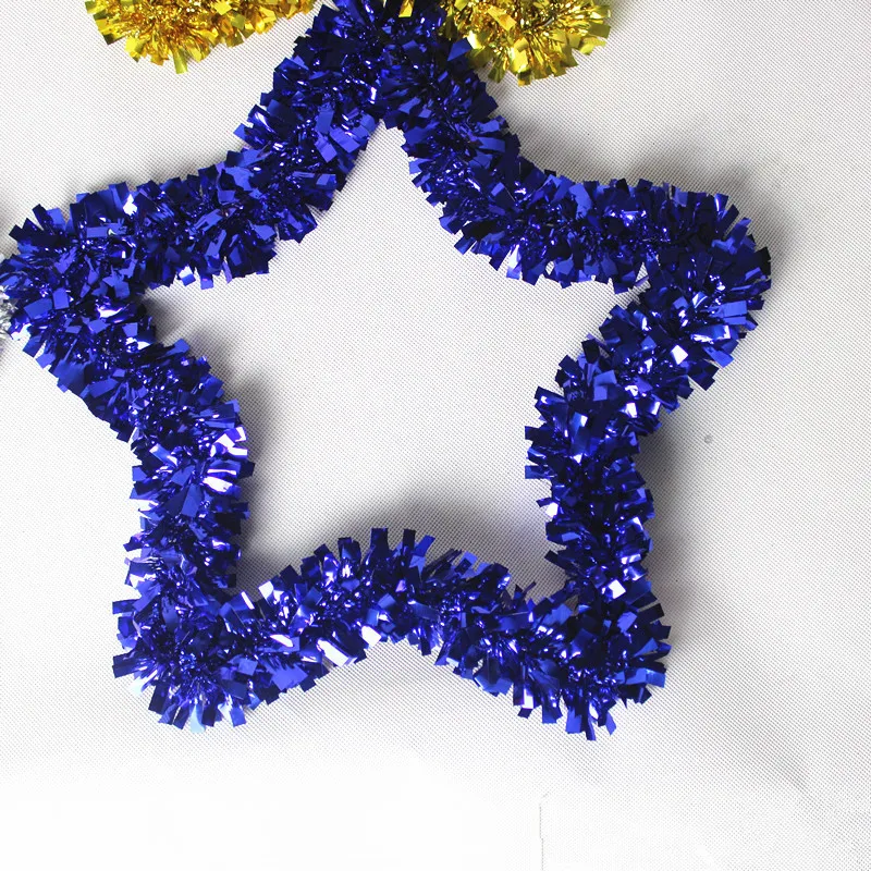 Рождественские украшения венок с пятиконечными звездами Рождественское