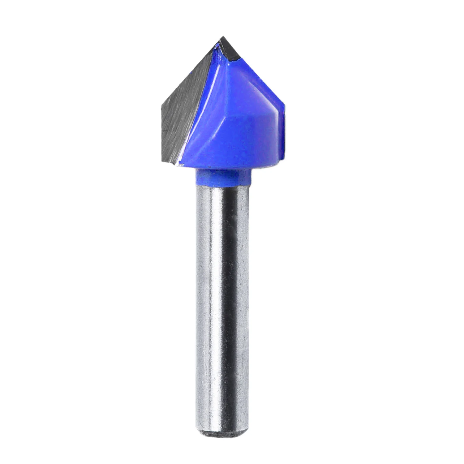

1/4 Inch Shank 90 Degree V Groove Template Router Bit 48.5mm Power Tools Useful