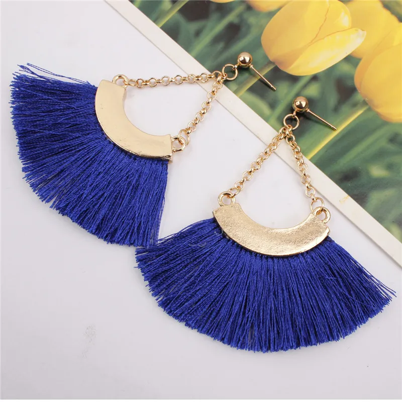 X ROYAL Винтаж в этническом стиле Стиль Для женщин сережки с кисточками Boho