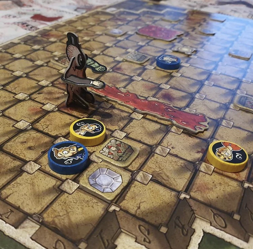 

Hot Sale Fearsome Floors Frightful Board Game Finstere Flure Easy To Play 2-7 Players Party Game