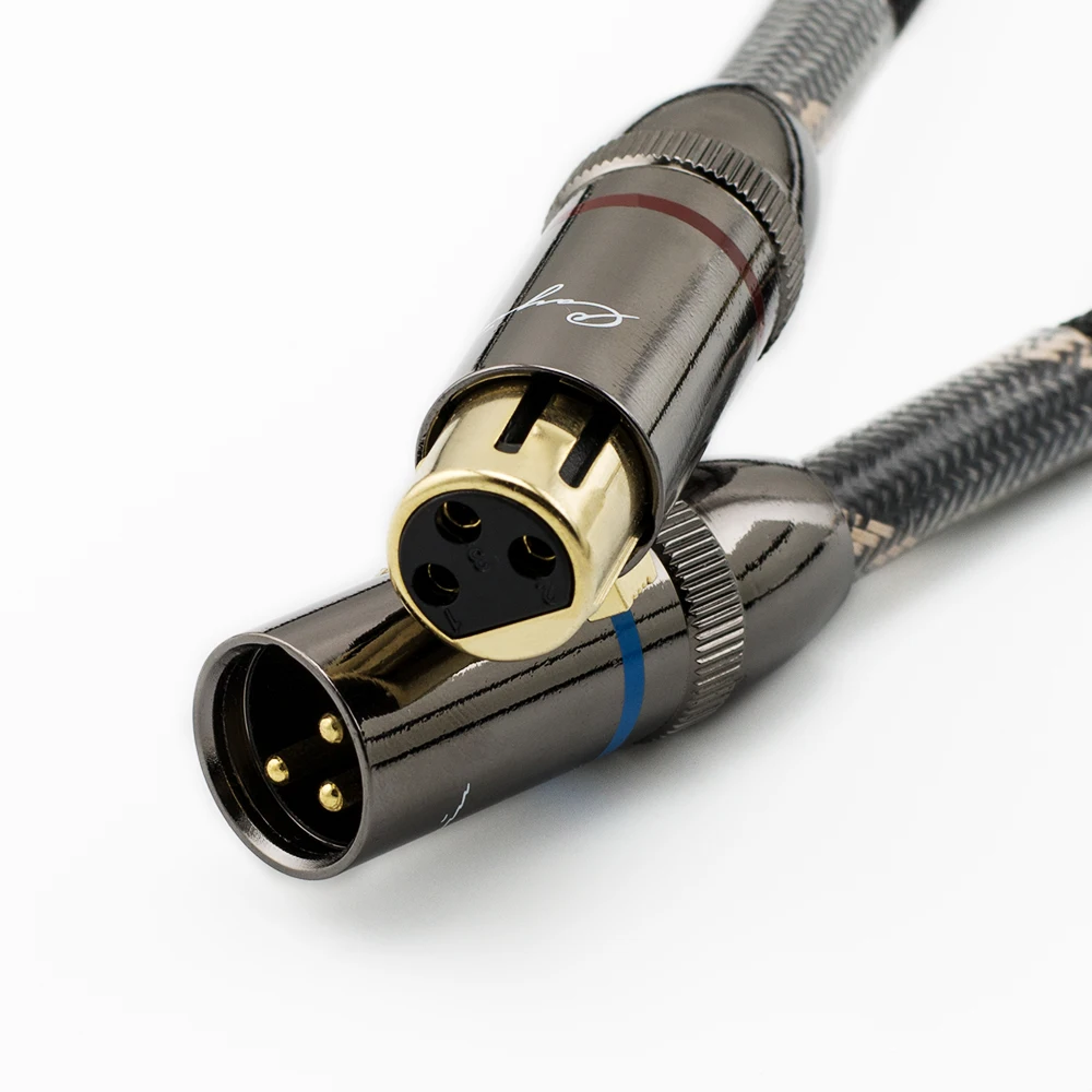 Cayin CS 6XLR XLR сбалансированный Hi End аудио кабель сигнала по индивидуальному заказу