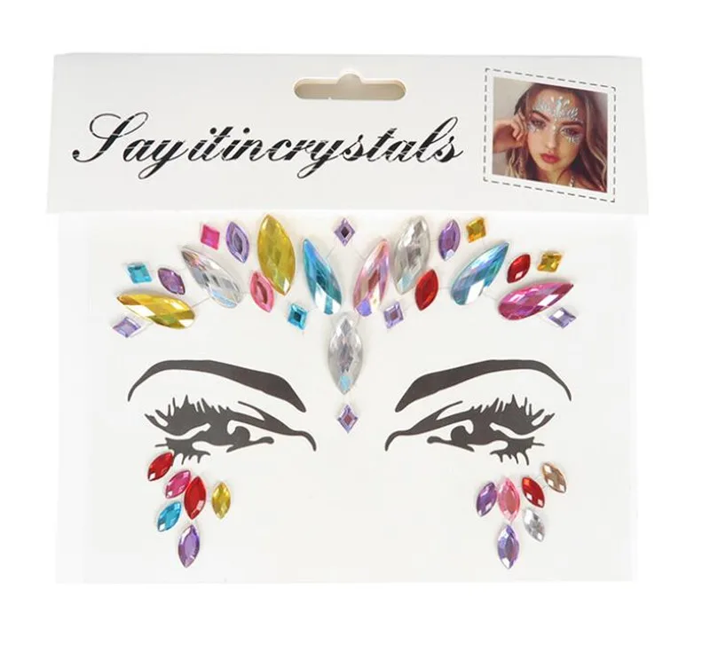 Горячая Распродажа 200 шт./лот временные Стразы Блестящие Татуировки наклейки