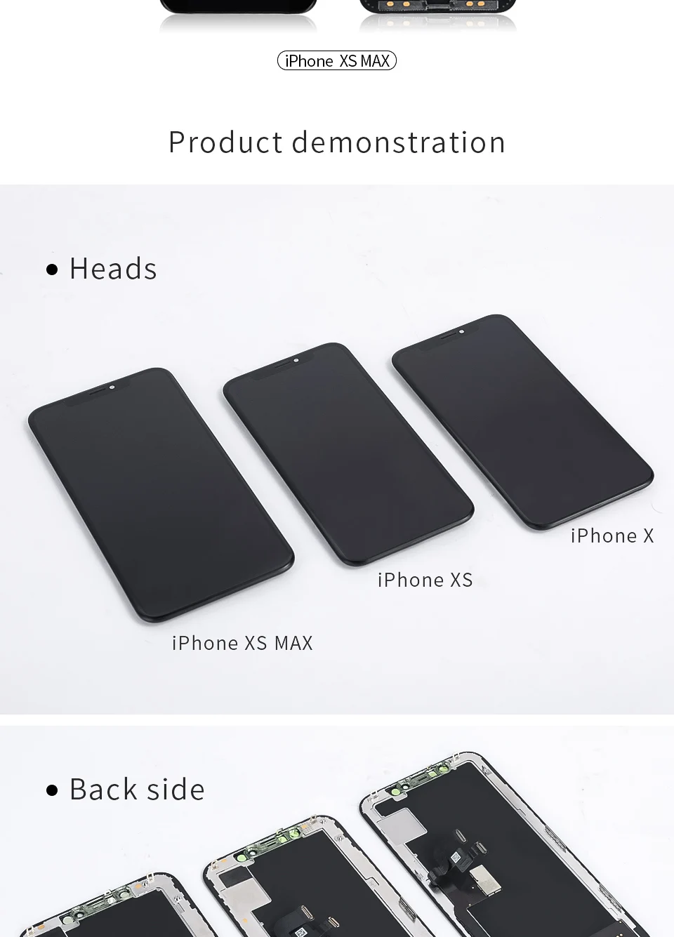 Протестированный ЖК-дисплей Pantalla для iPhone X lcd 10 XS экран ЖК-дисплей кодирующий преобразователь сенсорного экрана в сборе для iPhone XS Max XR OLED