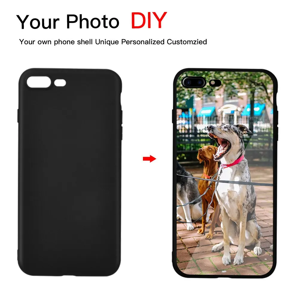 DIY Индивидуальный чехол для телефона дизайн вашего собственного дизайна iPhone X XR XS