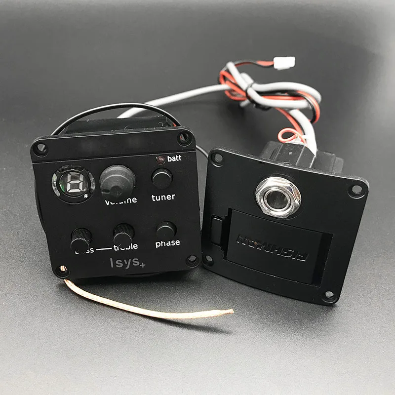 Датчик для гитары ISYS + система предусилителя EQ акустической усилитель