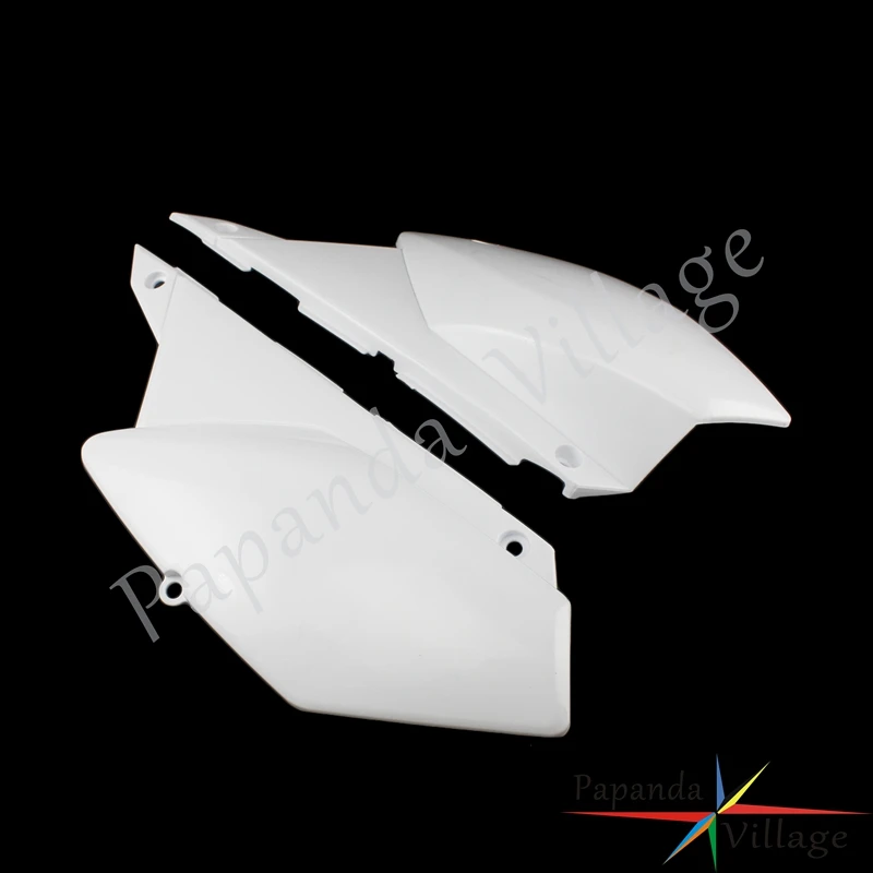 Для Kawasaki KLX250/D Tracker X 2008 2019 KLX250S/SF белая задняя боковая панель корпуса пластиковый