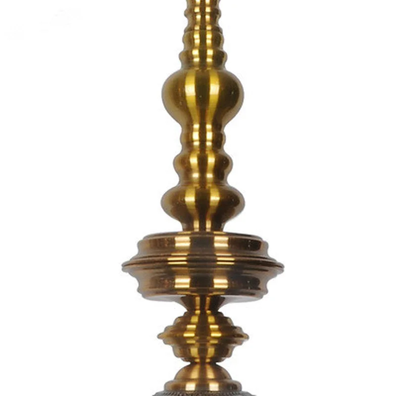 Классический стеклянный подвесной светильник в средиземноморском стиле люстра