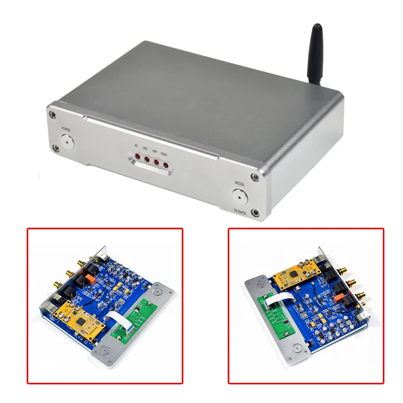 

ES9038 Q2M DAC Decoder Fiber Coax USB Bluetooth 5.0 for Hifi Amplifier Audio