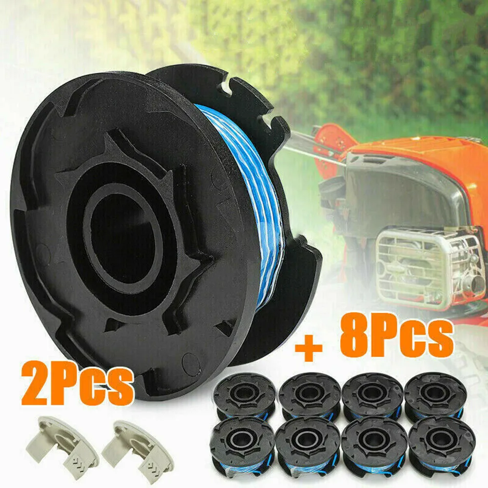 

10Pcs String Trimmer Spool Line Cap Cover For Ryobi One + AC14RL3A Ryobi One RLT4027 RLT5027 RLT6030 RLT6130 RLT3525 RLT183225