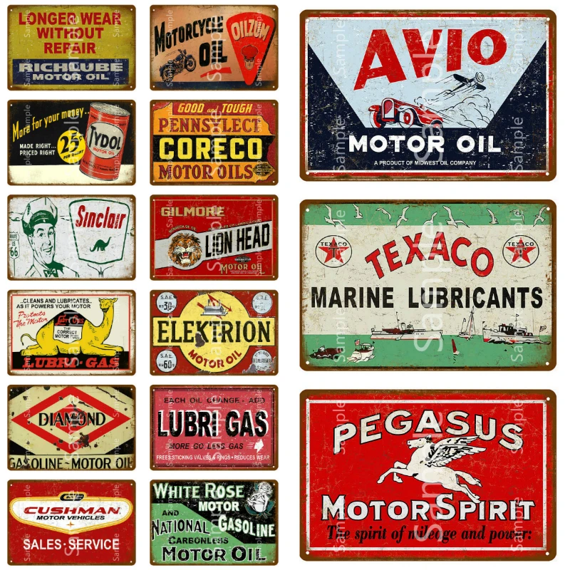 Pegasus двигатель спиртовой налет металлический жестяной фотографический паб