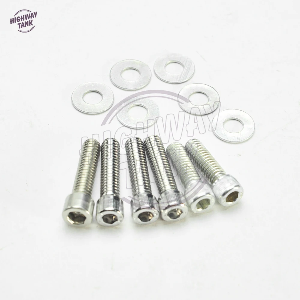 1 пара 4 четыре точки хром Мотоцикл док аппаратный комплект чехол для Harley Road King FLHR