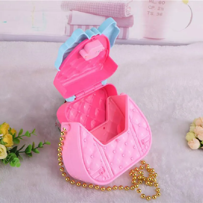 Baby Girls Make Portable Set Toys Pretend Play Cosmetic Bag Beauty Hair Salon Gifts Makeup Tools Kit Children Pretend Play Toys