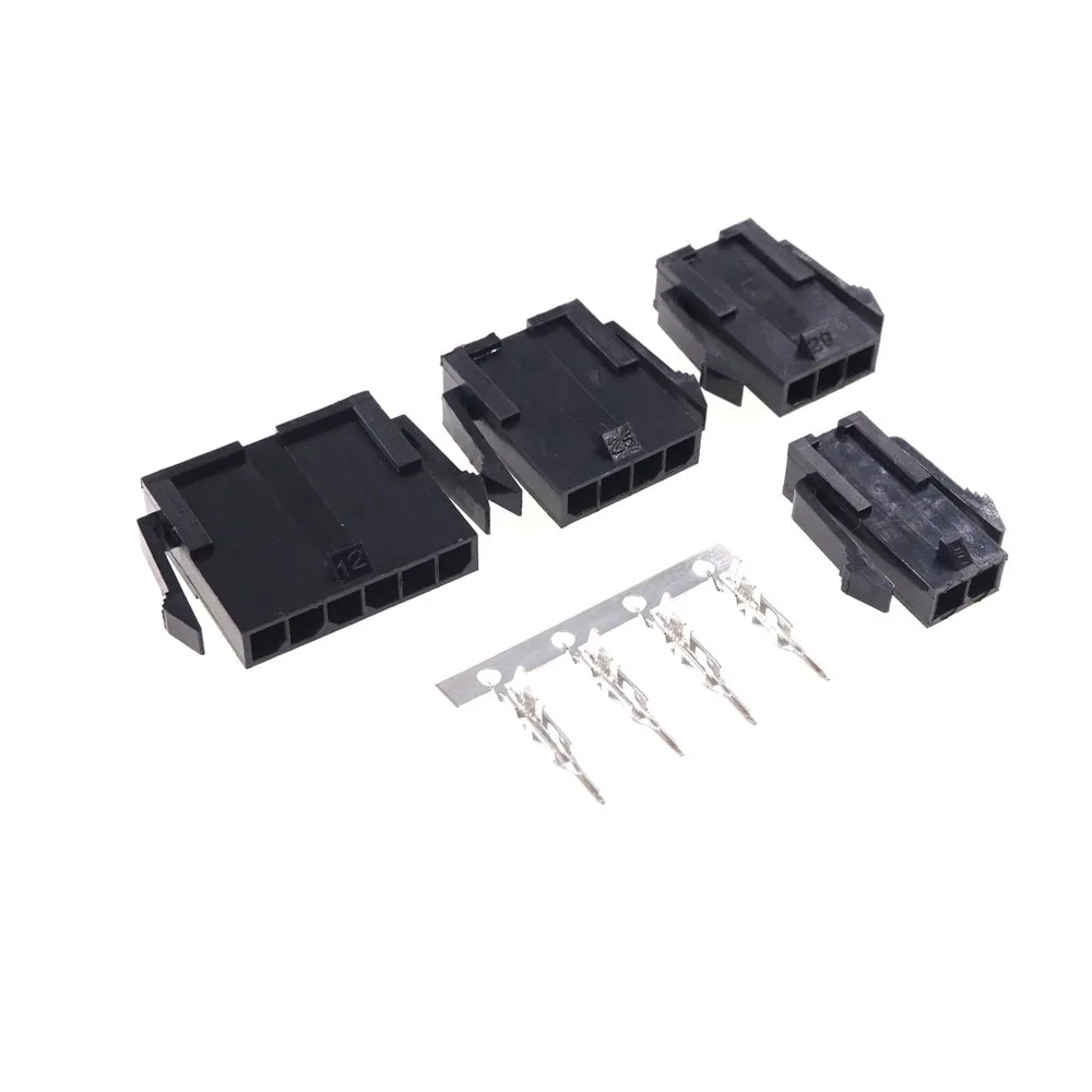 10 шт. микро коннектор 3 0 мм Однорядный гнездовой корпус 1x2 2 контакта 4 5 6 7 8