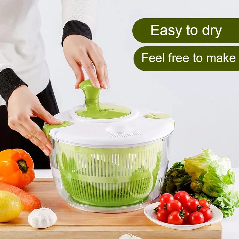 

Сушилка для салатов, экструдер, Дегидратор для фруктов и овощей, кухонная корзина для слива овощей, ручной Дегидратор для зеленых овощей