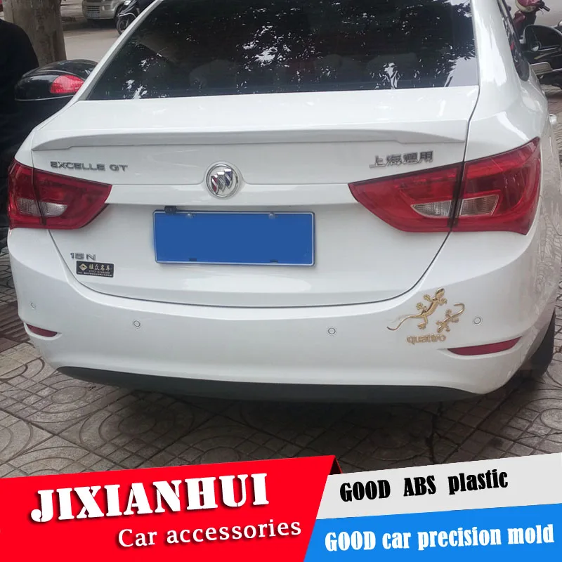 Для Excelle спойлер 2015-2017 Buick DLYC Спойлер ABS пластик Материал заднее крыло автомобиля