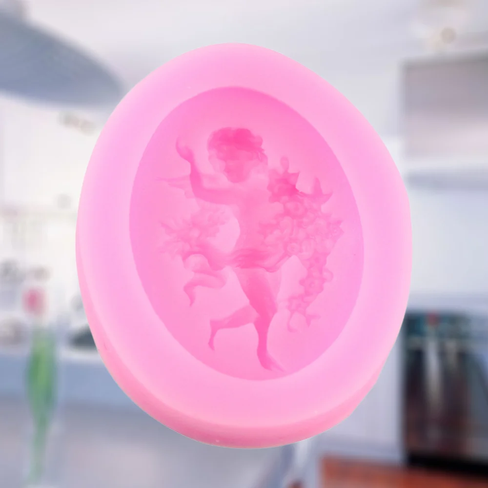 

Goddess Fondant Biscuit Molds Silicone Baking Cake Mould Cupcake Dessert Chocolate Mold (Random Color)