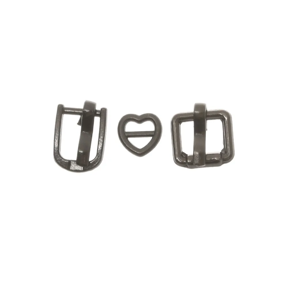 

20PCS 3/5mm Mini Heart Shaped Doll Bag Buckles Tri-glide Buckle Belt Doll Buckle Clothes Shoes & Hobbies Accessories